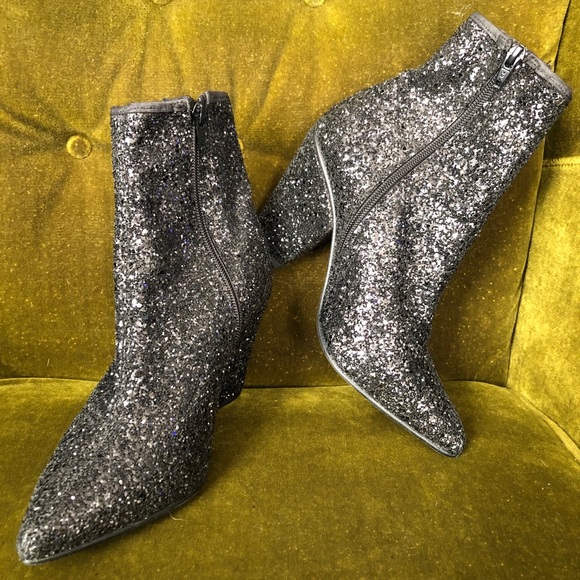 Topshop  glitter boots - Picture 1 of 4